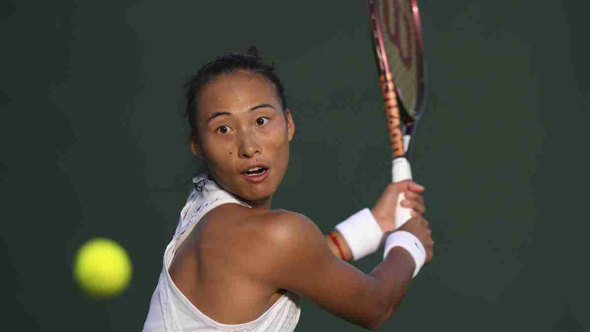 China's Zheng beats Rybakina for first win at WTA Finals in Riyadh