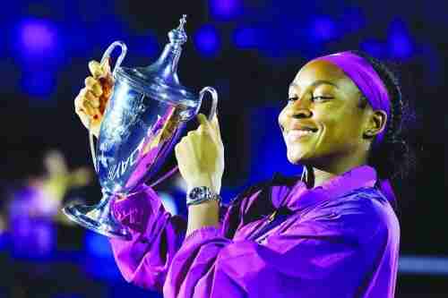 Gauff fights back to beat Zheng to WTA Finals title and record payout in Riyadh