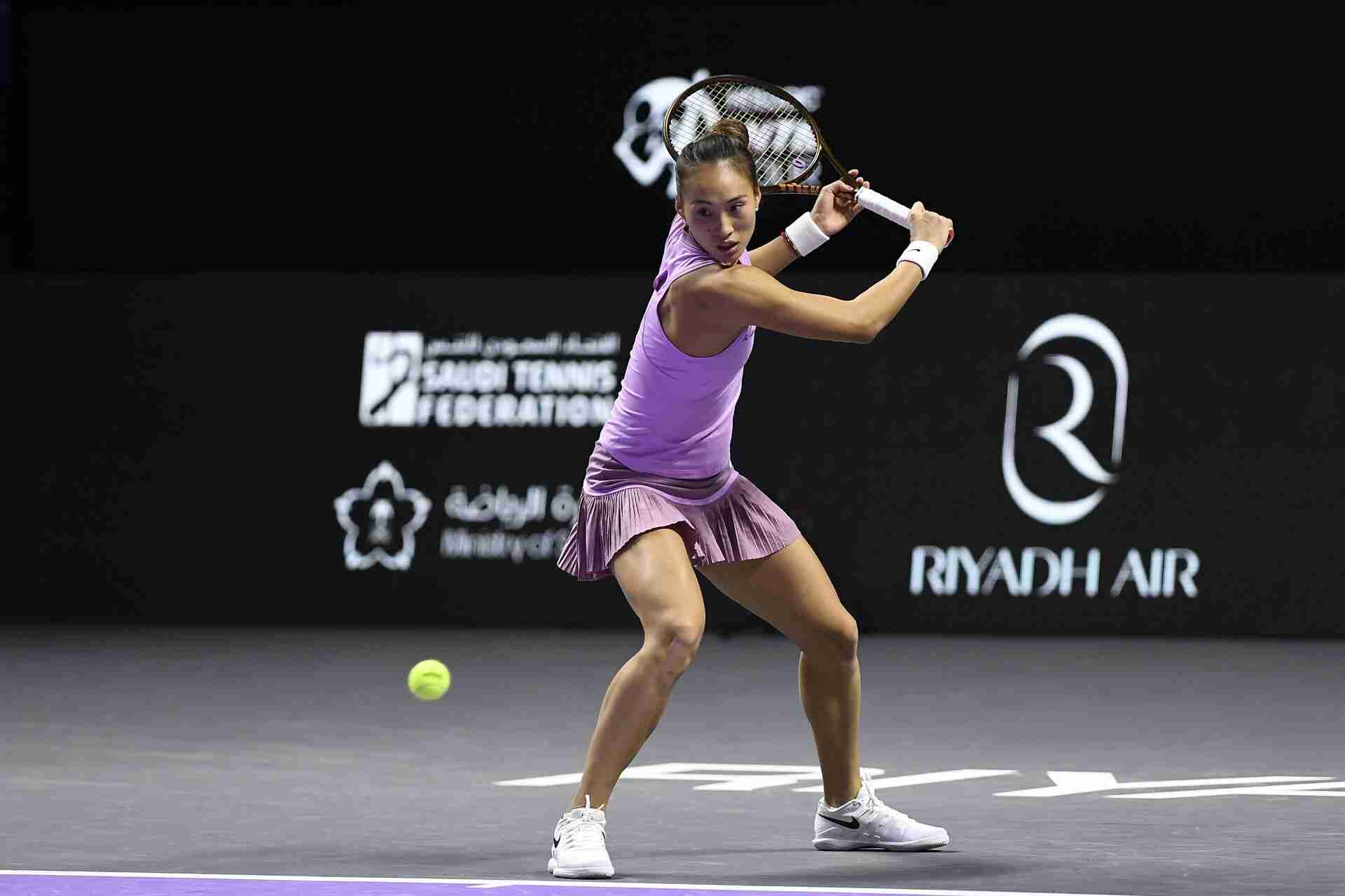 Qinwen Zheng battles past Barbora Krejcikova to reach WTA Finals showpiece