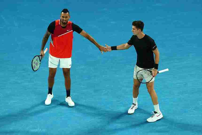 Nick Kyrgios and Thanasi Kokkinakis to reunite for doubles at Australian Open